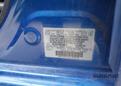 2014 Nissan Versa Note Sv from USA, damaged, VIN 3N1CE2CP6EL383832